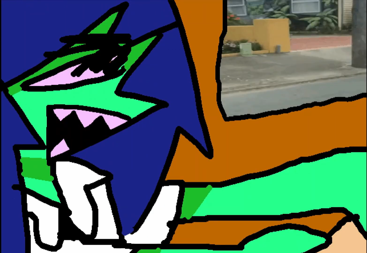 lady in suit driving